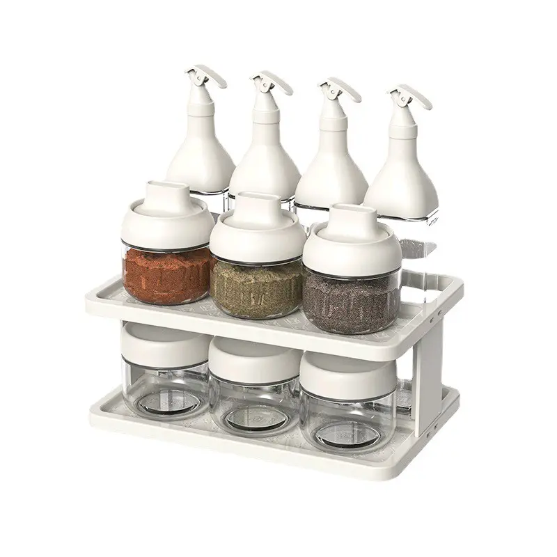 Glass Oil Bottle Dispenser Set - Image 6