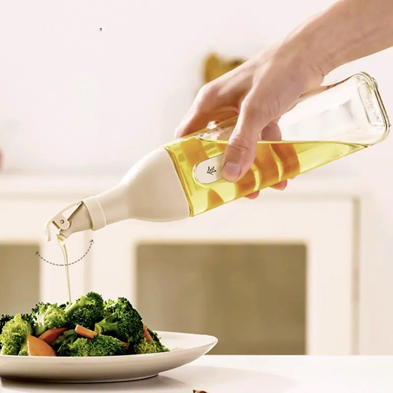 Glass Oil Bottle Dispenser Set - Image 3